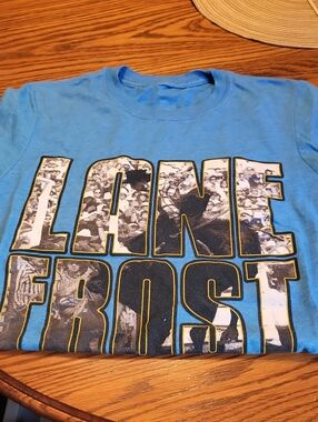 Kids Blue 'Lane Frost' Graphic Tee